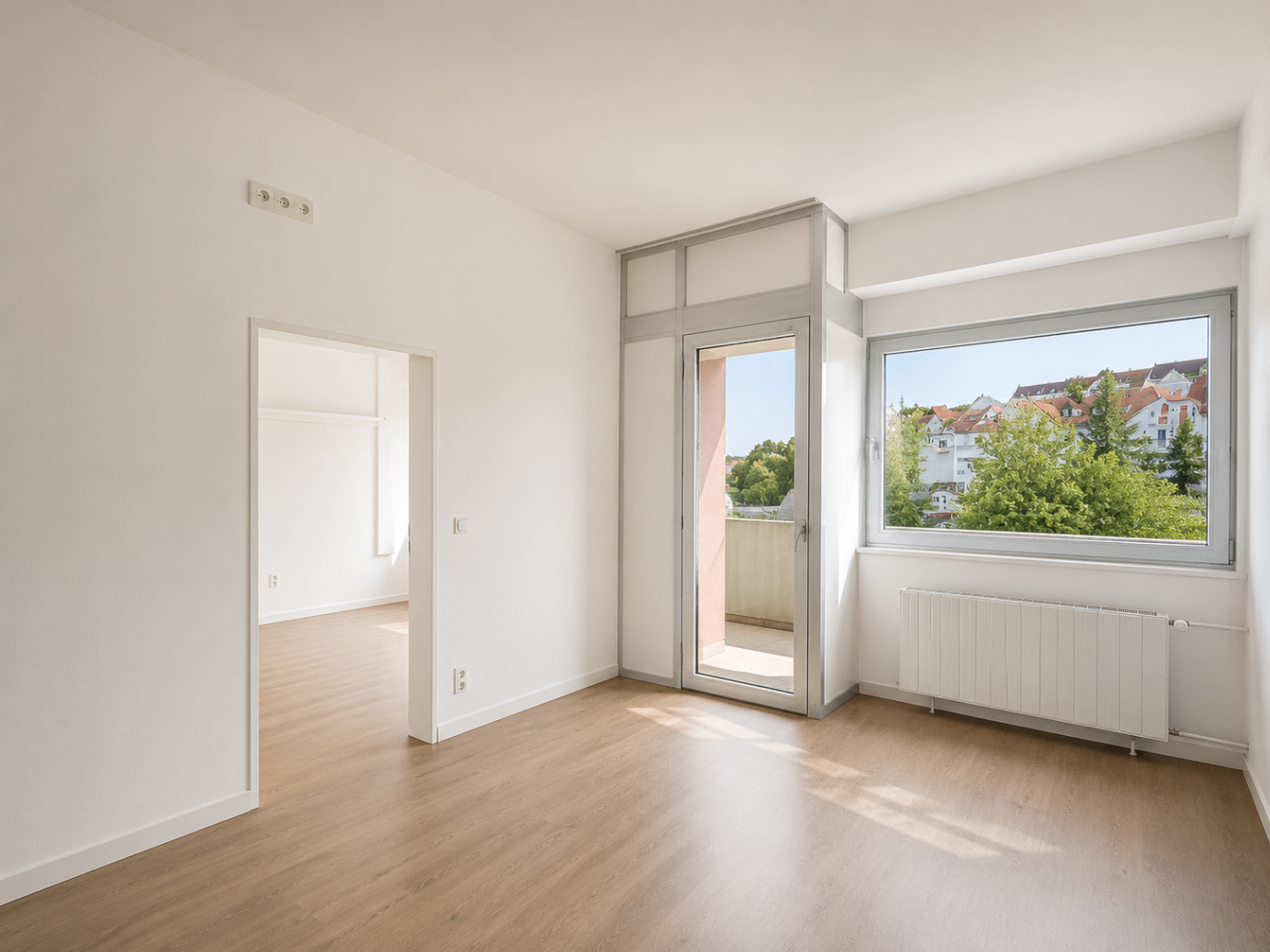 Leere Wohnung – flexibel gestaltbar