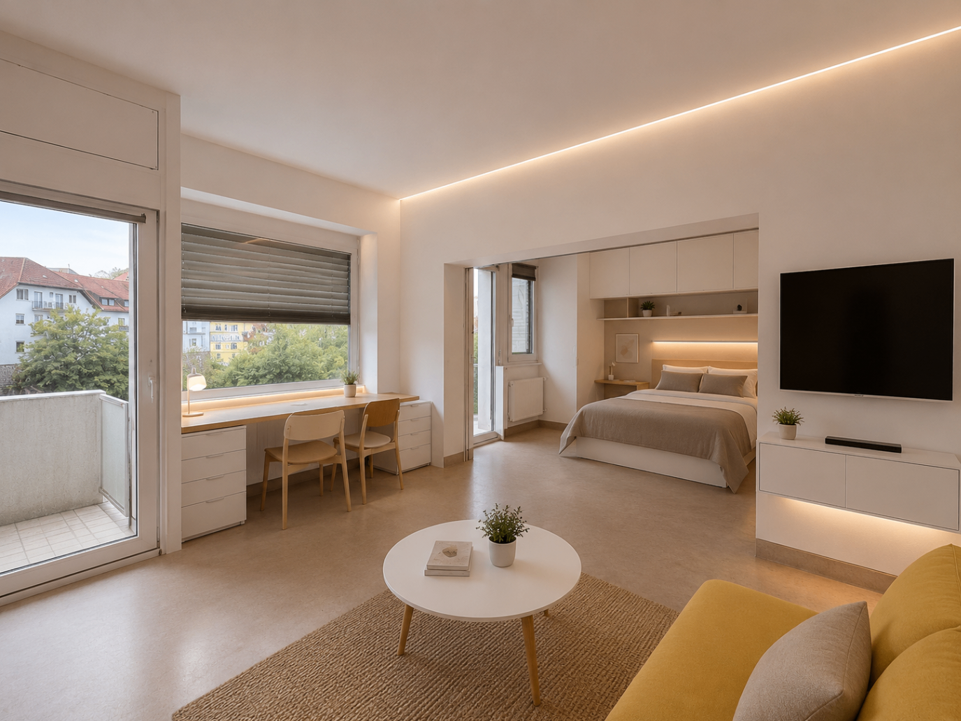 Beispielansicht einer Seniorenwohnung